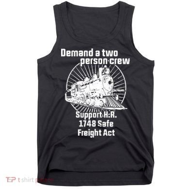 Demand A Two Person Crew Trains Tank Top