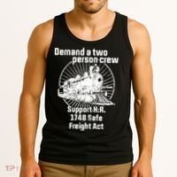 Demand A Two Person Crew Trains Tank Top thumb 3