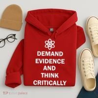 Demand Evidence And Think Critically Hoodie thumb 4