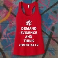 Demand Evidence And Think Critically Women's Tank Top thumb 3
