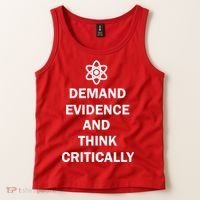 Demand Evidence And Think Critically Tank Top thumb 2