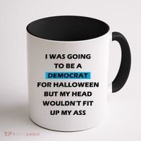Democrat For Halloween Coffee Mug thumb 1