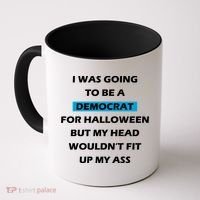 Democrat For Halloween Coffee Mug thumb 0