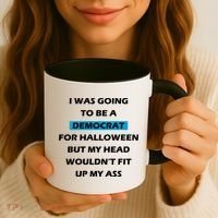 Democrat For Halloween Coffee Mug thumb 3