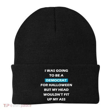 Democrat For Halloween Beanie
