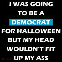 Democrat For Halloween Women's Hoodie thumb 2