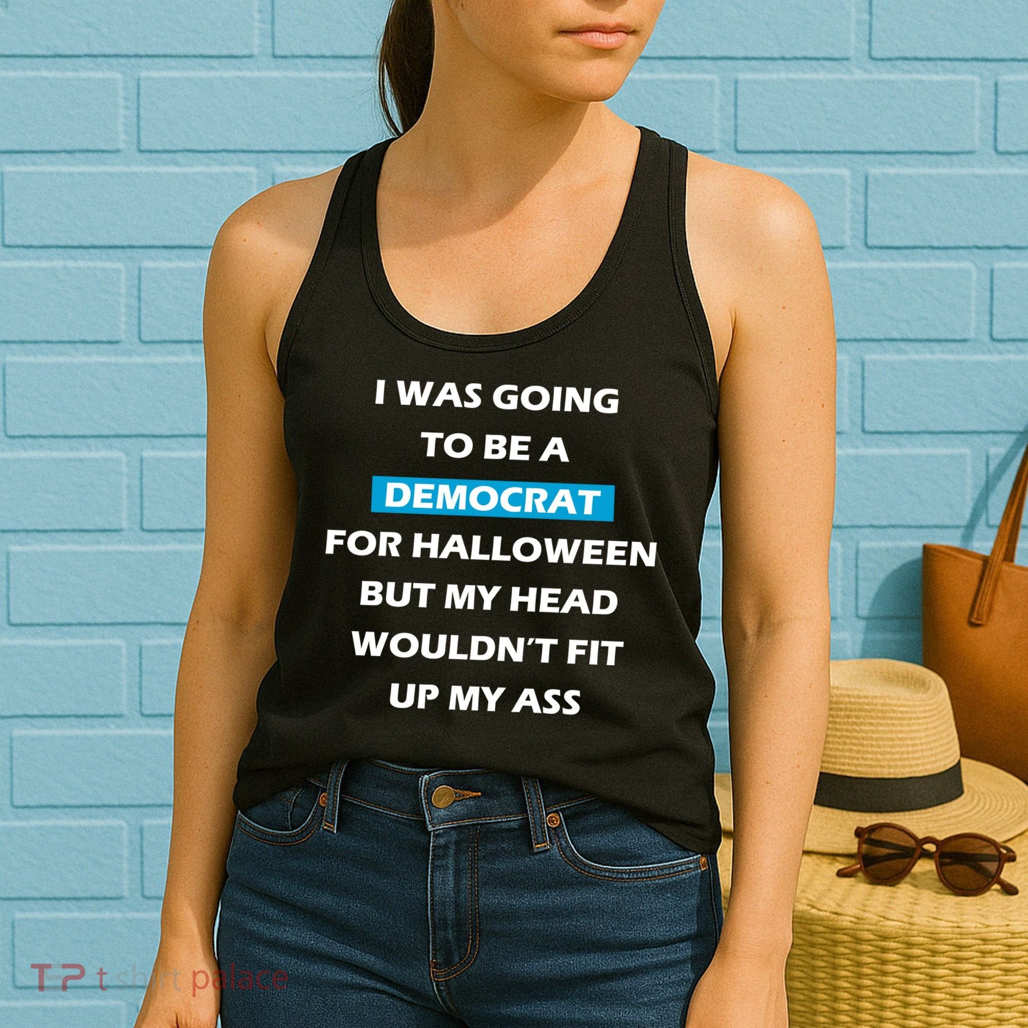 Democrat For Halloween Women's Tank Top