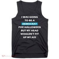 Democrat For Halloween Tank Top thumb 0
