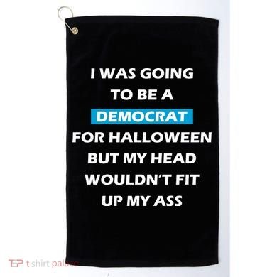 Democrat For Halloween Golf Towel