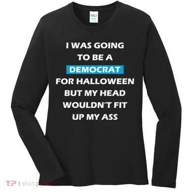 Democrat For Halloween Women's Long Sleeve Shirt