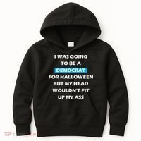 Democrat For Halloween Kids Hoodie thumb 0