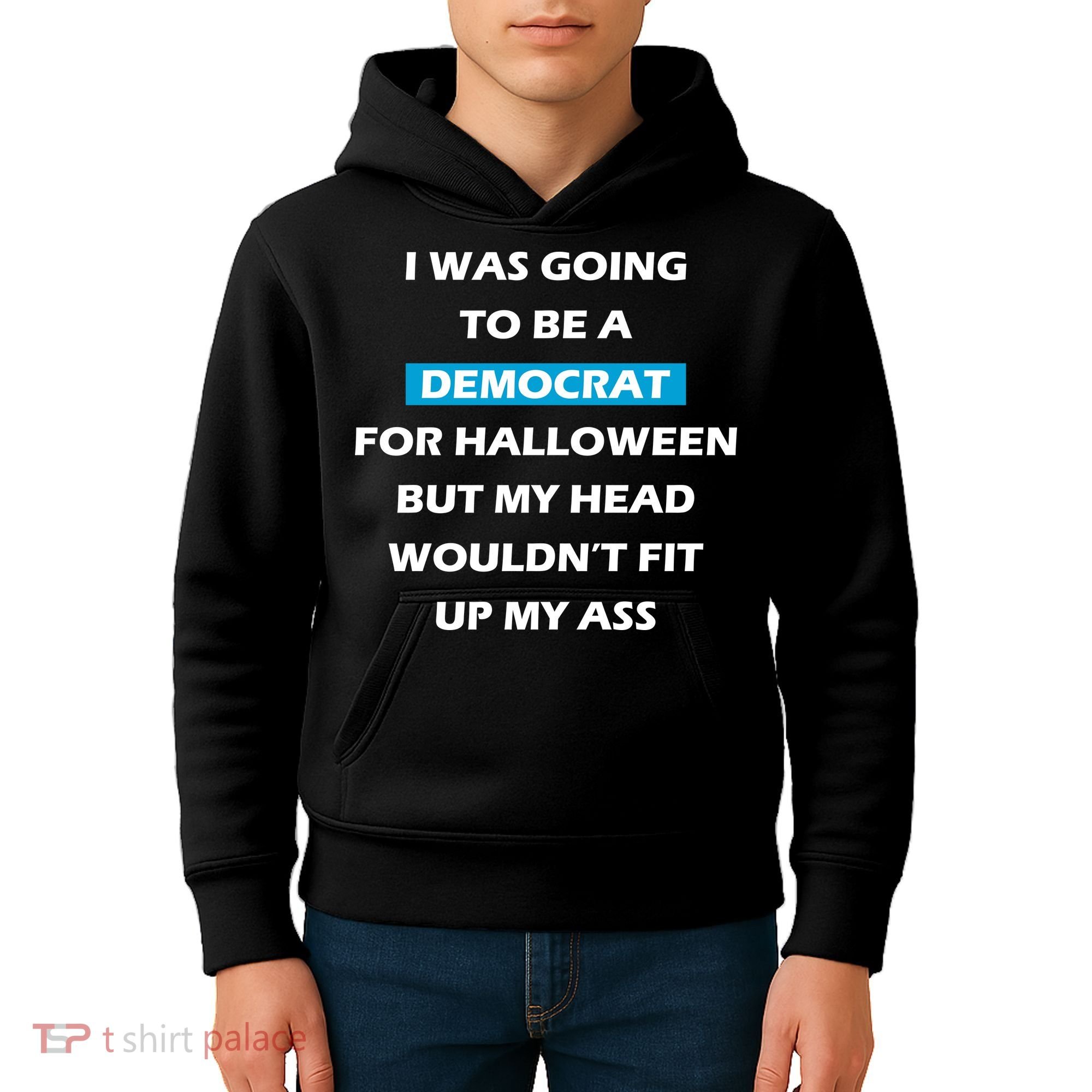 Democrat For Halloween Kids Hoodie