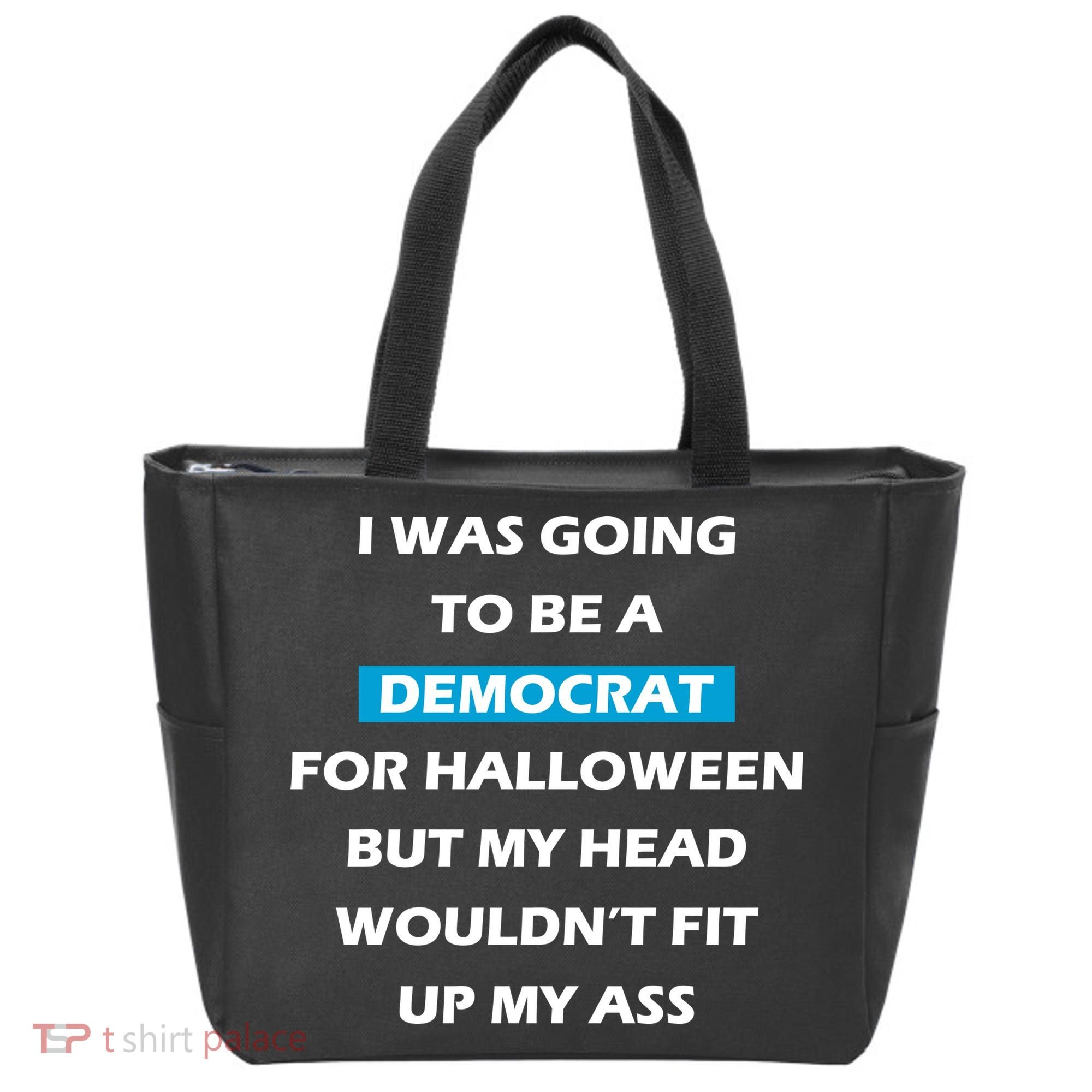 Democrat For Halloween Tote Bag