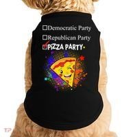 Democratic Republican Pizza Party Doggie Tank thumb 0