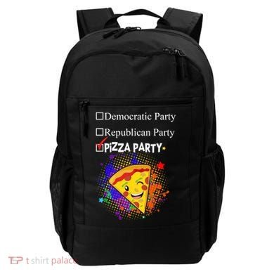 Democratic Republican Pizza Party Backpack