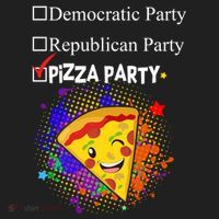 Democratic Republican Pizza Party Hat thumb 2