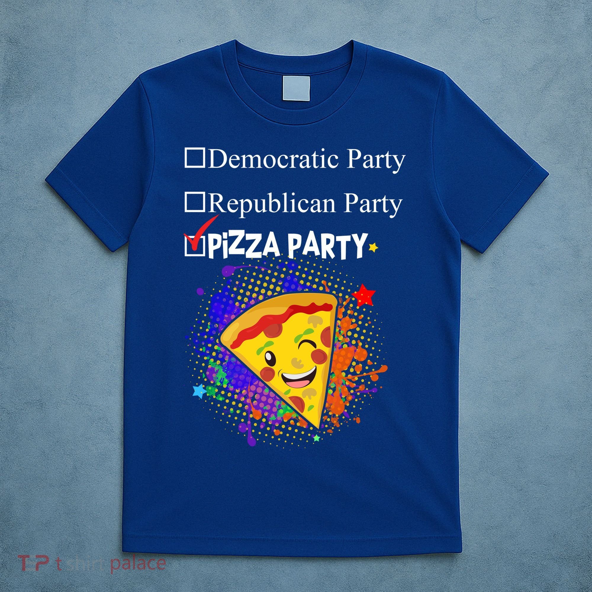 Democratic Republican Pizza Party T-Shirt