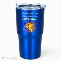 Democratic Republican Pizza Party Tumbler thumb 0