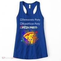 Democratic Republican Pizza Party Women's Tank Top thumb 0