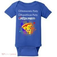 Democratic Republican Pizza Party Baby Bodysuit thumb 0