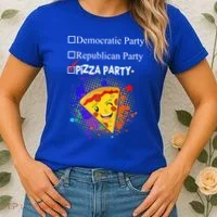 Democratic Republican Pizza Party Women's T-Shirt thumb 2
