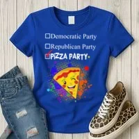 Democratic Republican Pizza Party Women's T-Shirt thumb 3