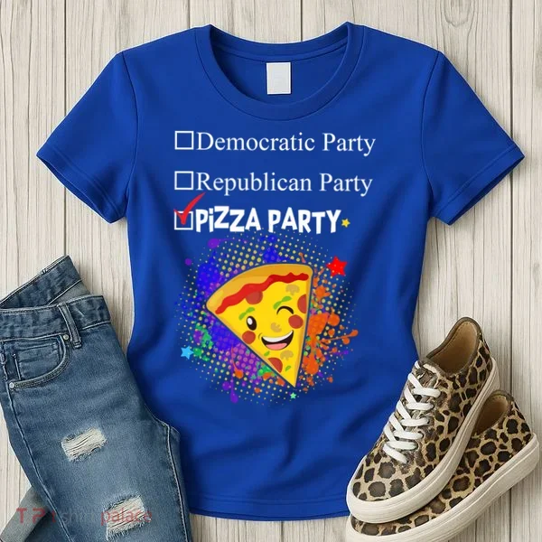 Democratic Republican Pizza Party Women's T-Shirt