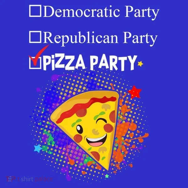 Democratic Republican Pizza Party Women's T-Shirt