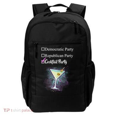 Democratic Republican Wine Party Backpack