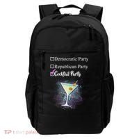 Democratic Republican Wine Party Backpack thumb 0