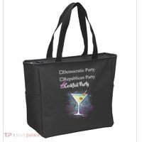 Democratic Republican Wine Party Tote Bag thumb 2