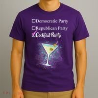 Democratic Republican Wine Party T-Shirt thumb 3