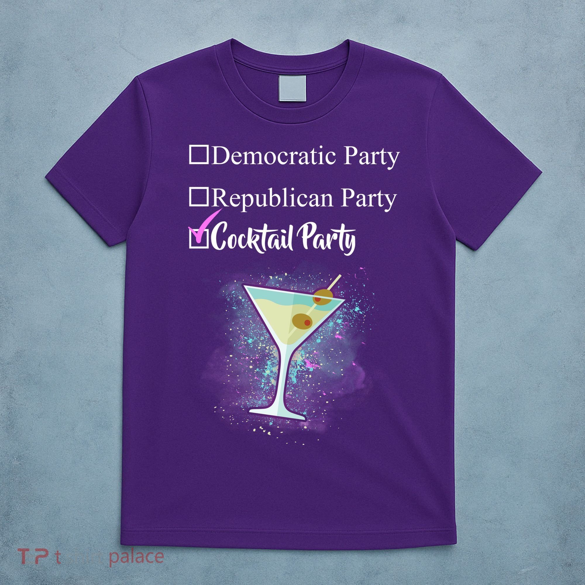 Democratic Republican Wine Party T-Shirt