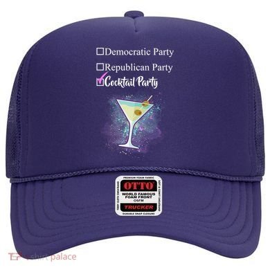 Democratic Republican Wine Party Hat