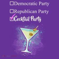 Democratic Republican Wine Party Kids Long Sleeve Shirt thumb 2