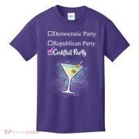 Democratic Republican Wine Party Kids T-Shirt thumb 0