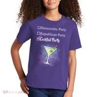 Democratic Republican Wine Party Kids T-Shirt thumb 2