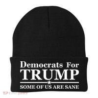 Democrats For Trump Some Of Us Are Sane Beanie thumb 0
