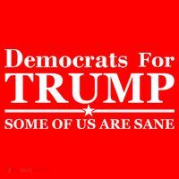 Democrats For Trump Some Of Us Are Sane Women's Tank Top thumb 5