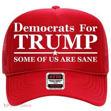 Democrats For Trump Some Of Us Are Sane Hat