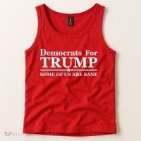 Democrats For Trump Some Of Us Are Sane Tank Top thumb 2