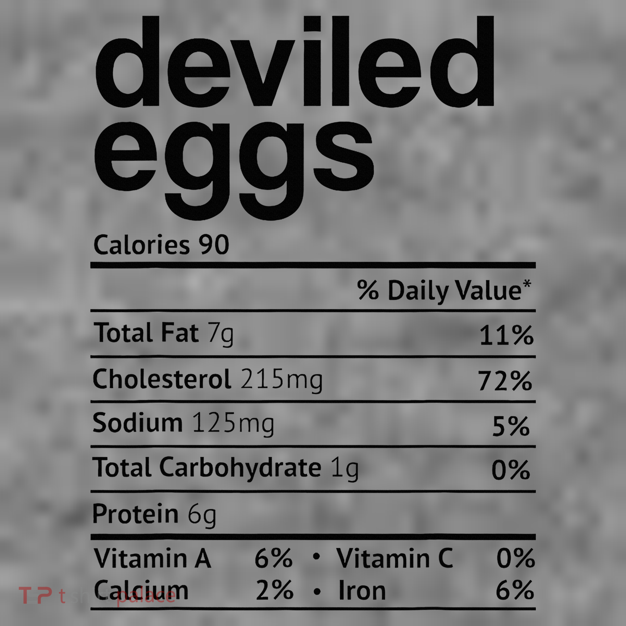 Deviled Eggs Nutrition Facts Toddler Hoodie