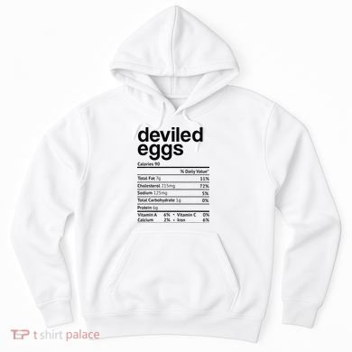 Deviled Eggs Nutrition Facts Hoodie