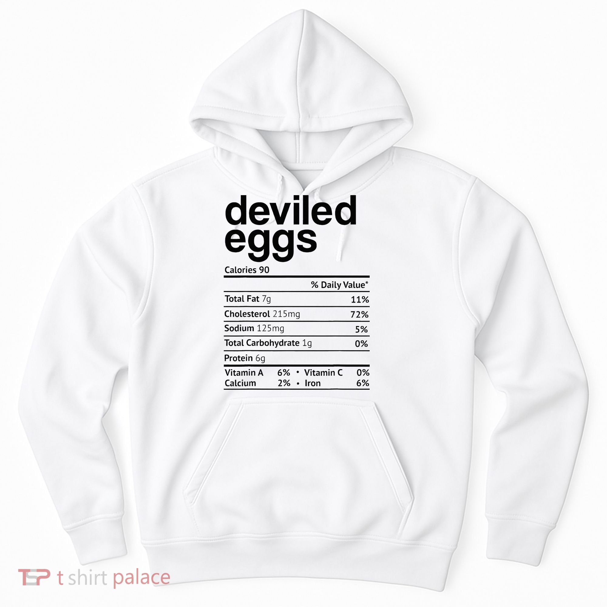 Deviled Eggs Nutrition Facts Hoodie