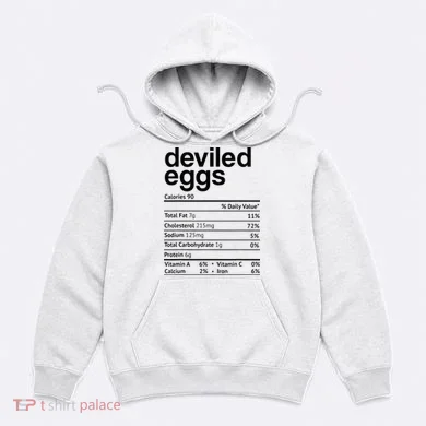 Deviled Eggs Nutrition Facts Hoodie