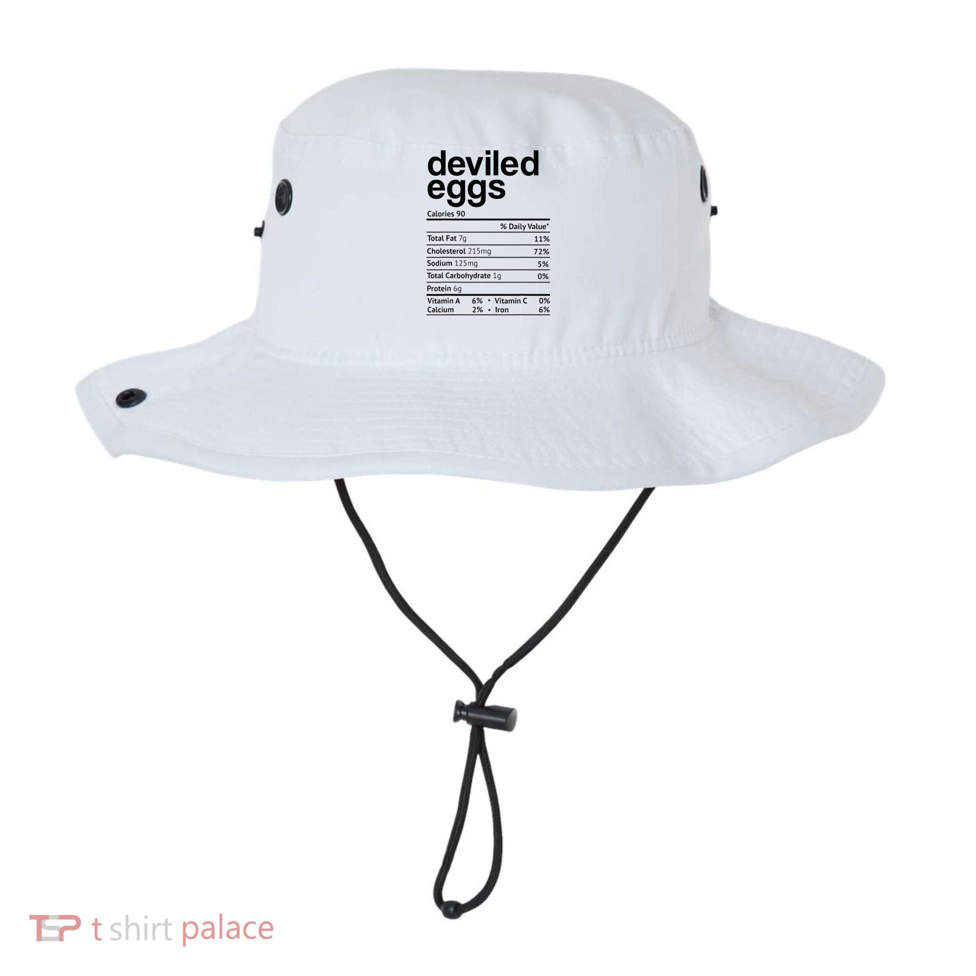 Deviled Eggs Nutrition Facts Bucket Hat