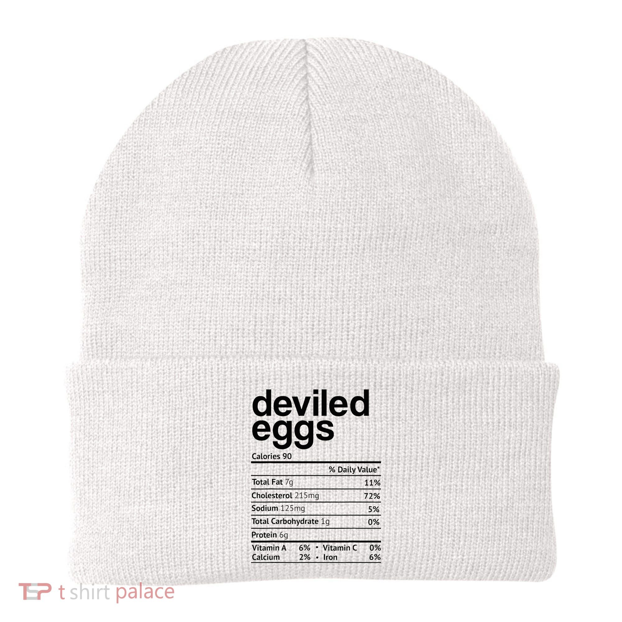 Deviled Eggs Nutrition Facts Beanie