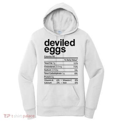 Deviled Eggs Nutrition Facts Women's Hoodie