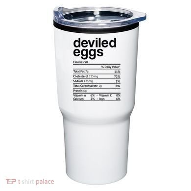 Deviled Eggs Nutrition Facts Tumbler