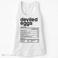 Deviled Eggs Nutrition Facts Women's Tank Top thumb 0